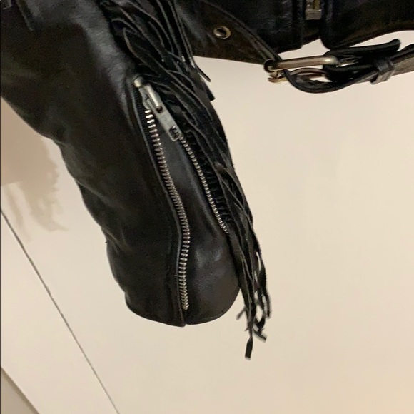 Dallas Premium Leather Motorcycle Jacket - Size 44 - Picture 4 of 8